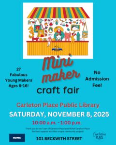 Mini Maker Craft Fair poster