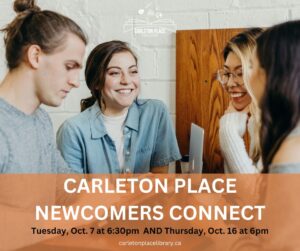 Newcomers Connect poster