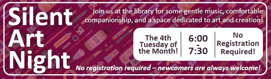 Silent Art Night Banner